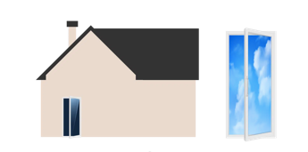 Exemple de porte-fenêtres